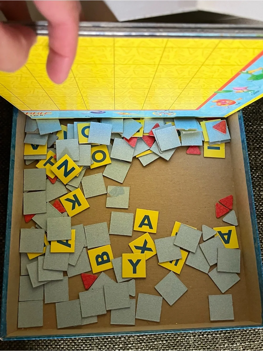Hasbro Scrabble Junior Kids Word Game